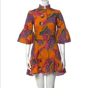 FARM Rio Macaw Dress.  L